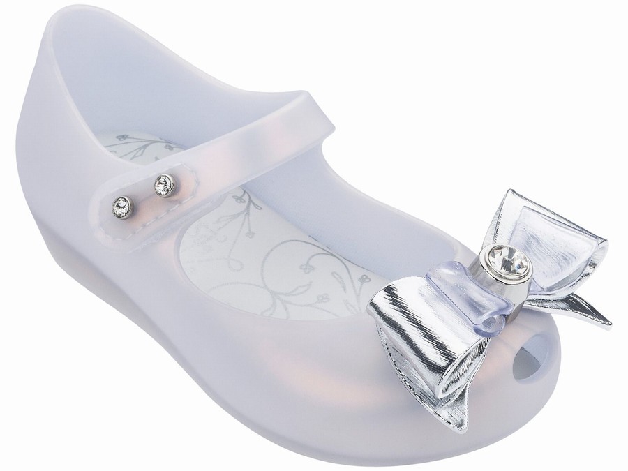Bailarinas Mini Melissa Ultragirl Frost Bebe - Blancas - Argentina RIA-054986